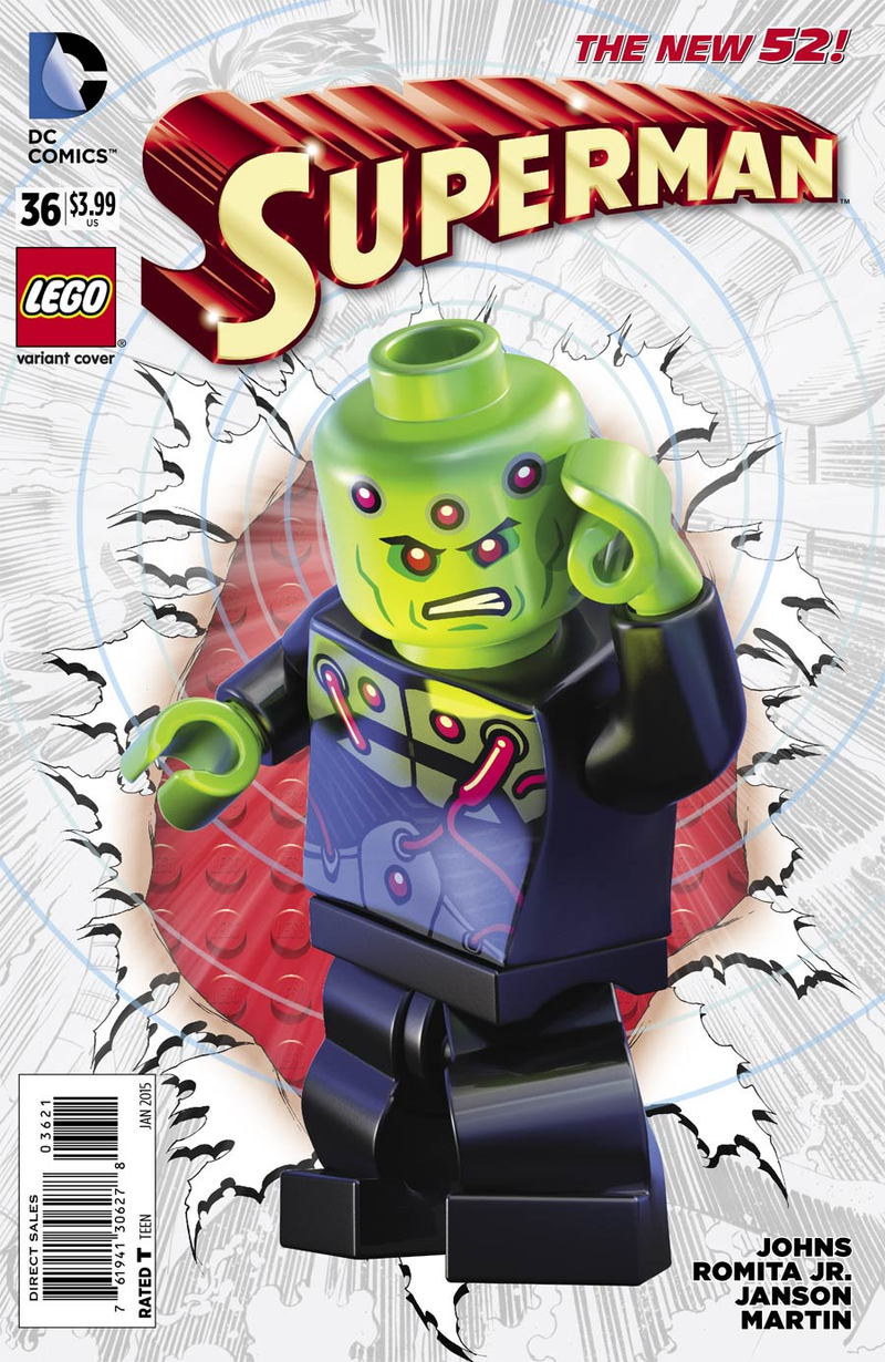 Illustration for article titled Week four of DC Comics Lego variant covers